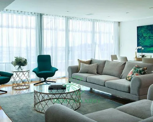 Lựa chọn rèm cửa phù hợp nội thất sofa
