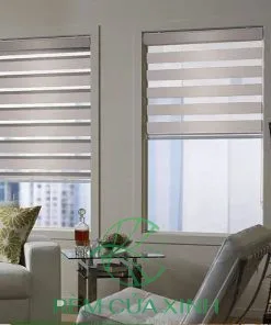 Rèm cầu vồng Hàn Quốc Modero Woodlook