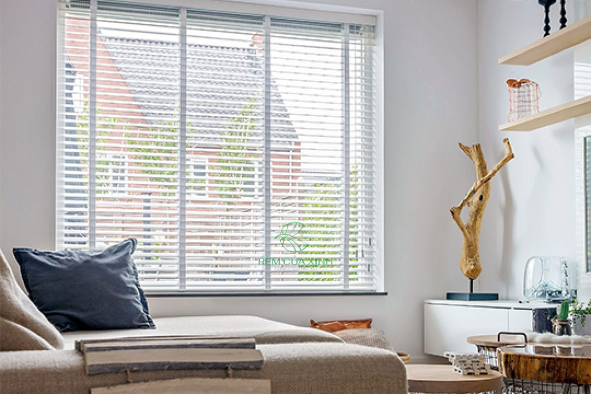 Rèm Nhựa Giả Gỗ Sankaku