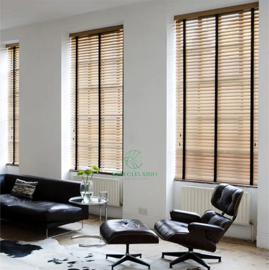 Rèm gỗ văn phòng chống nắng giá rẻ tại TPHCM