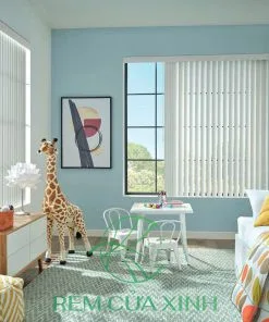 Rèm sáo đứng cửa sổ phòng ngủ đẹp