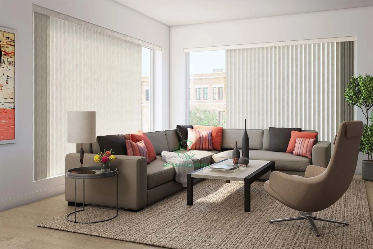 Rèm Lá Dọc Văn Phòng