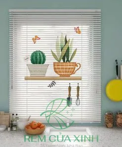 Rèm sáo nhôm in tranh giá rẻ tại TPHCM