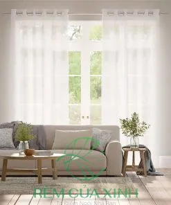 Rèm Vải Voan Trắng Sang Trọng Giá Rẻ