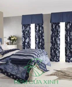 Rèm vải phòng ngủ chung cư căn hộ giá rẻ TPHCM