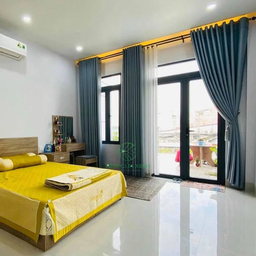 Rèm cửa sổ phòng ngủ 2 lớp đẹp cao cấp