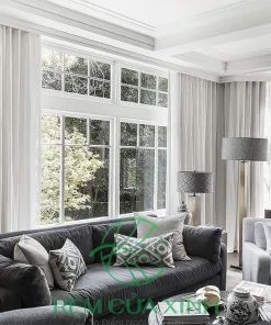 Rèm vải cửa sổ 1 lớp giá rẻ tại TPHCM