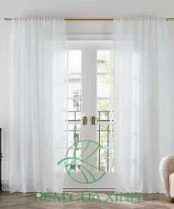 Rèm cửa vải voan trang trí mới nhất 2024