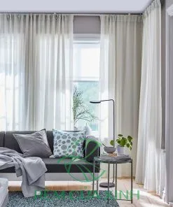 Rèm cửa vải voan đẹp cho phòng khách sang trọng
