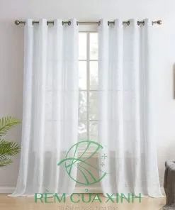 Rèm Vải Voan Trơn Giá Rẻ Tại TP.HCM