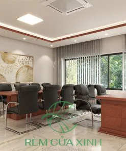 Rèm cửa sáo lá dọc cao cấp hiện đại cho văn phòng