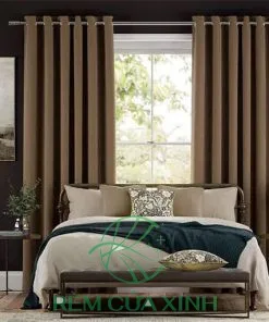 Rèm vải cao cấp phòng ngủ Hàn Quốc