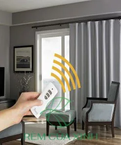 Rèm vải tự động điều khiển từ xa giá rẻ