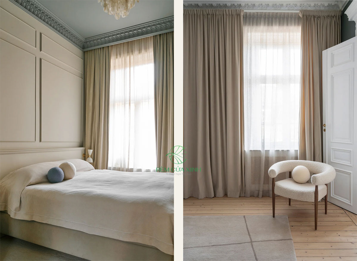 rèm cửa 2 lớp Hàn Quốc