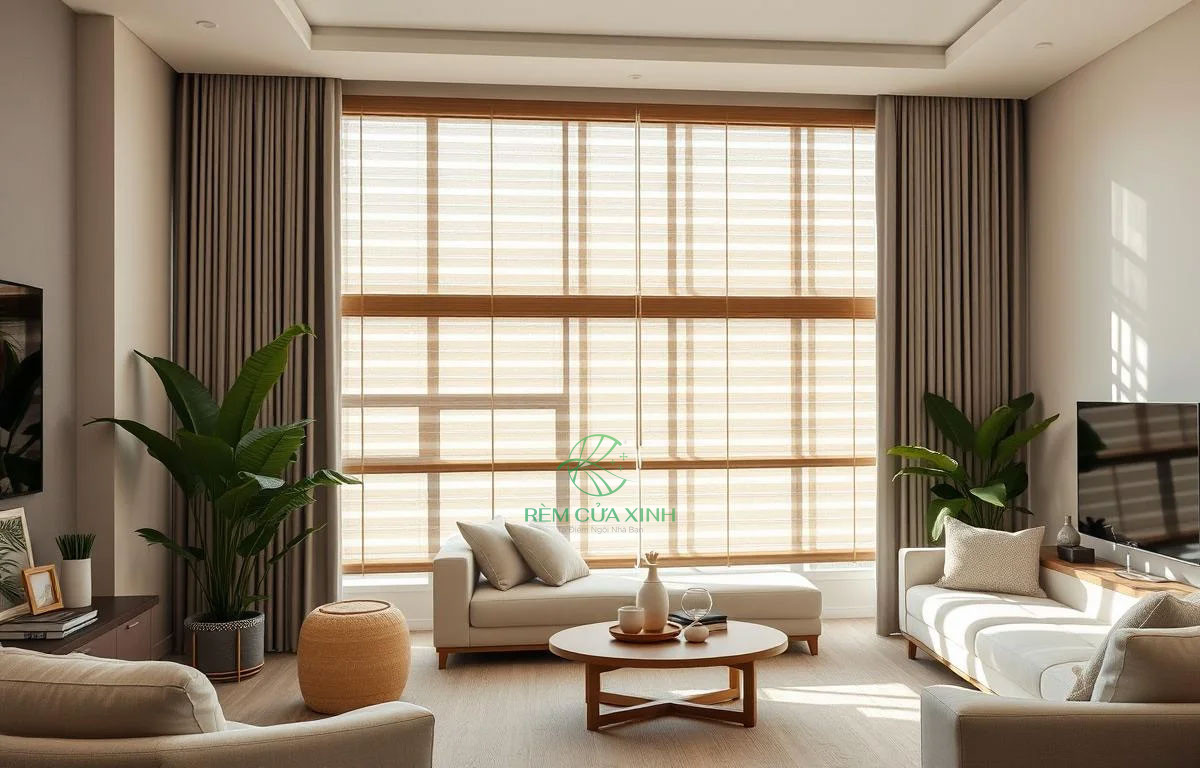 rèm cửa phòng khách sang trọng rèm cửa phòng khách sang trọng