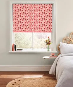 Rèm cuốn cửa sổ hoa văn phòng ngủ hiện đại