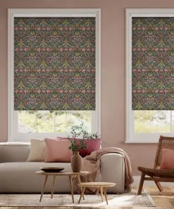 Rèm cuốn cửa sổ phòng khách hiện đại