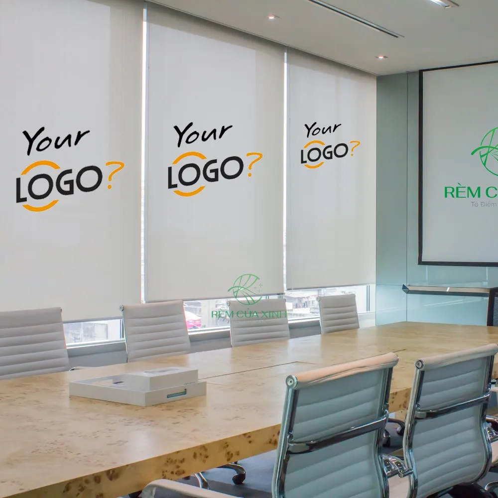 mành cuốn in logo giá rẻ mành cuốn in logo giá rẻ