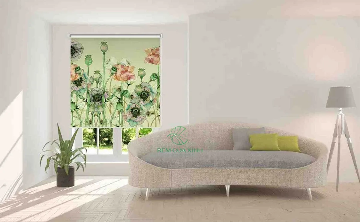 rèm cửa tranh đẹp