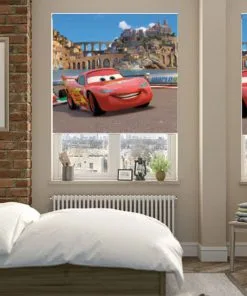 Rèm cửa sổ cuốn in tranh phòng ngủ cho bé