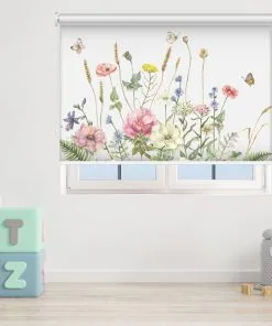 Rèm cuốn in tranh tphcm chống nắng siêu đẹp