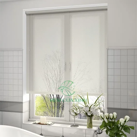 Mẫu rèm sáo cuốn lưới cao cấp hiện đại