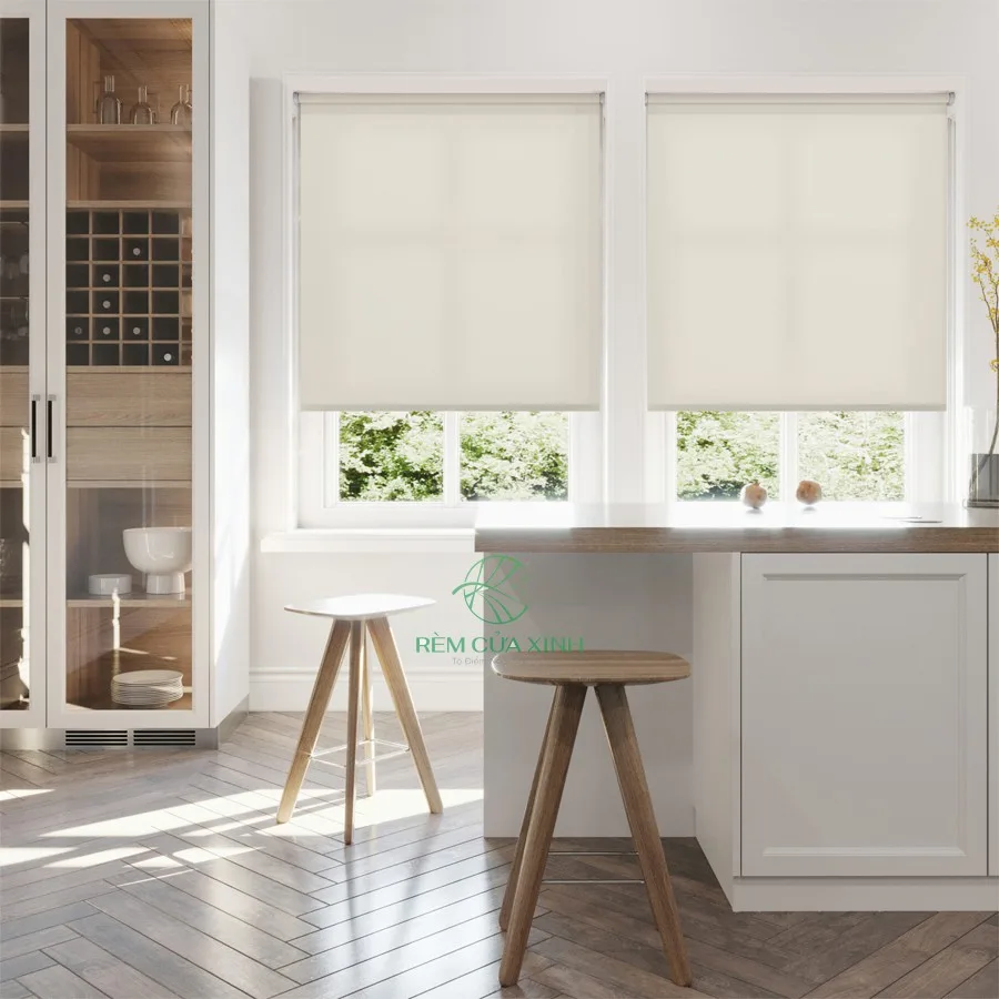 Rèm cuốn lưới cửa sổ đẹp che nắng cản sáng