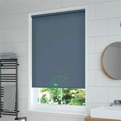 Mành Cuốn Trơn Giá Rẻ Cửa Sổ Phòng Tắm