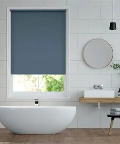 Mành Cuốn Trơn Giá Rẻ Cửa Sổ Phòng Tắm