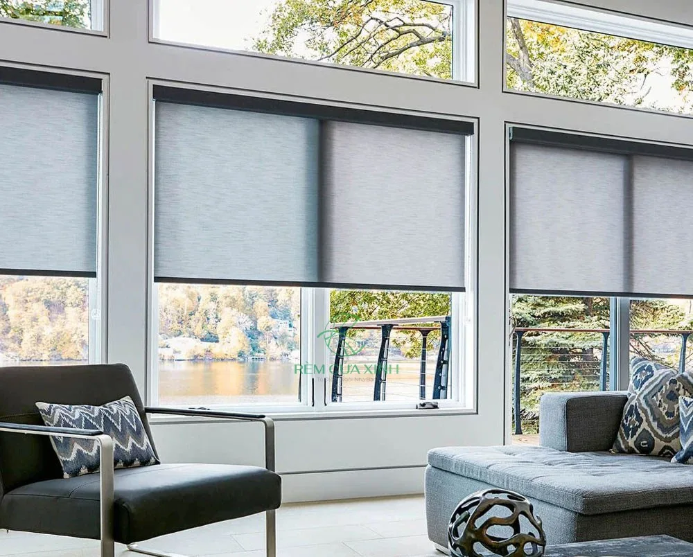 rèm cửa cuốn trơn rèm cửa cuốn trơn