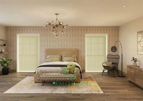 Rèm Lá Dọc Cản Sáng Star Blinds A104