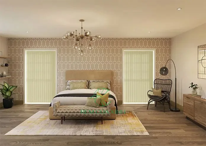 Rèm Lá Dọc Cản Sáng Star Blinds A104