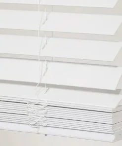 Rèm nhựa giả gỗ giá rẻ màu trắng