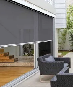 Rèm Cuốn Che Ngoài Trời Tự Động Cao Cấp