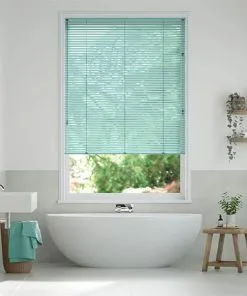 Rèm Sáo Lá Ngang Phòng Tắm Bằng Nhôm Hiện Đại