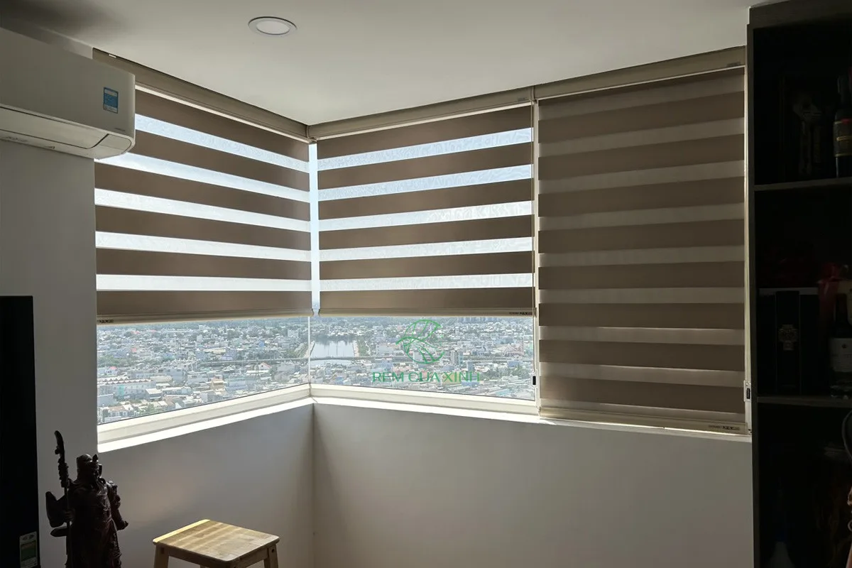 rèm cầu vồng chung cư