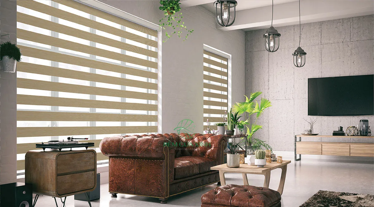 rèm cầu vồng hiện đại