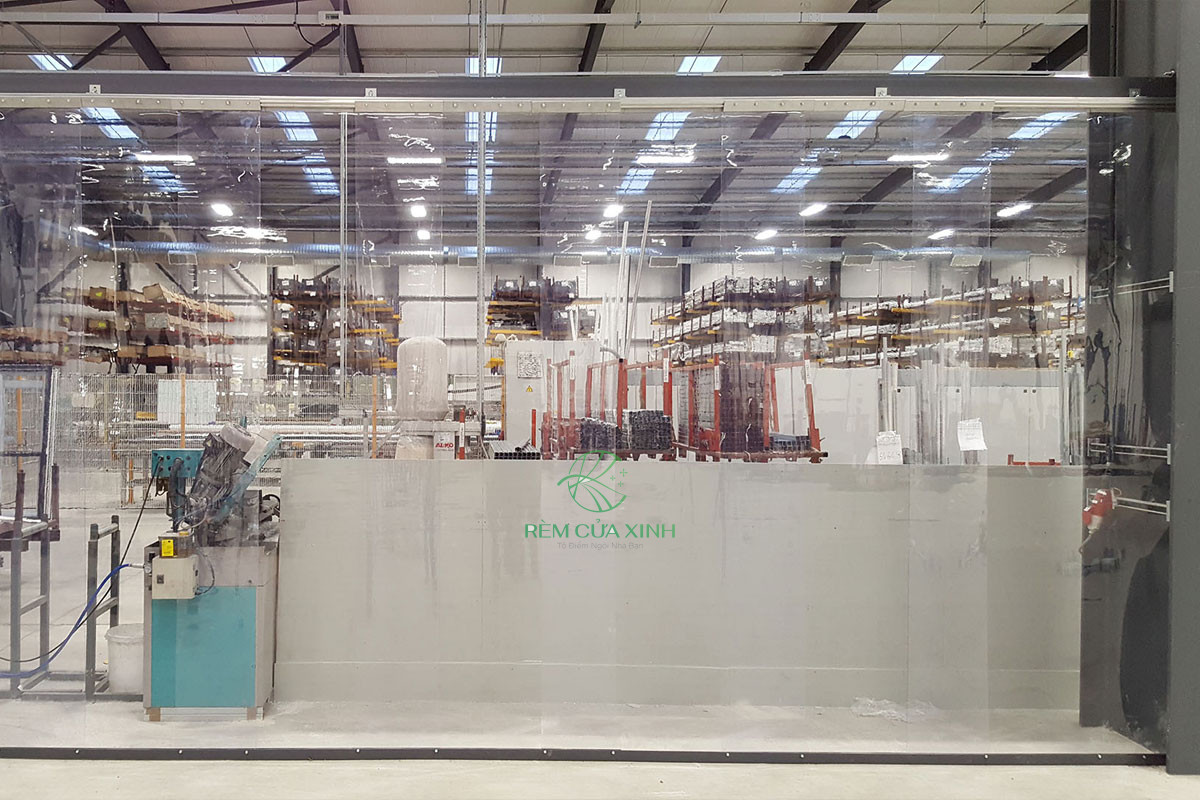 rèm ngăn lạnh kho hàng