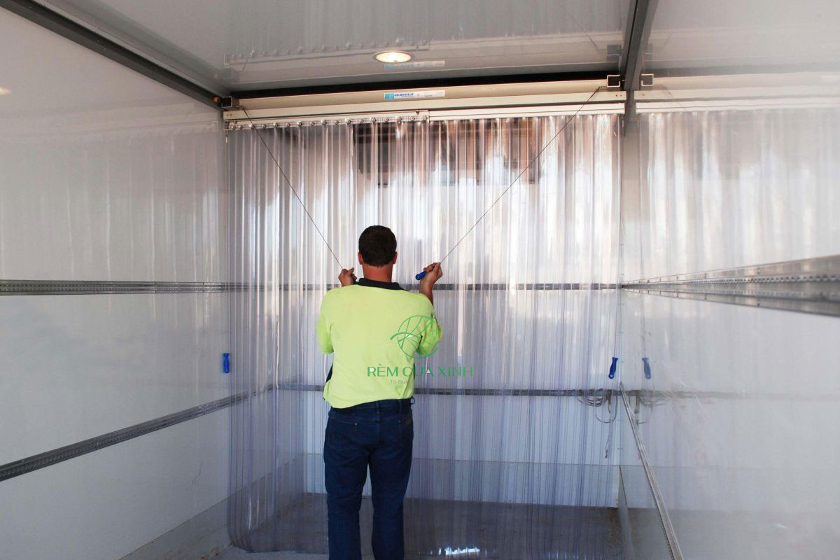 Rèm Nhựa PVC Ngăn Lạnh