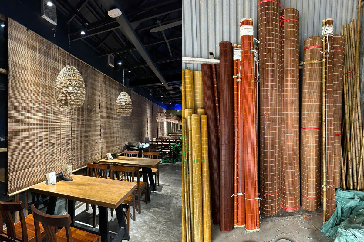 mẫu rèm tre đẹp mẫu rèm tre đẹp