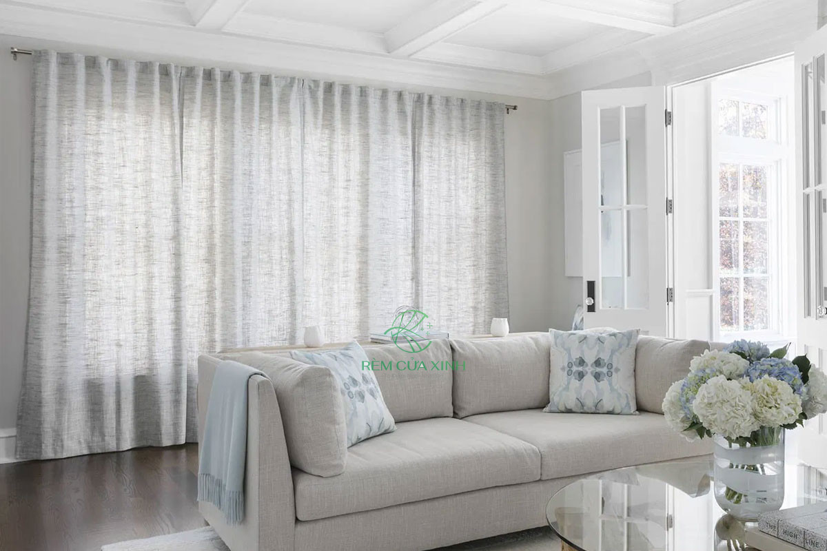 rèm vải chống nắng 2 lớp rèm vải chống nắng 2 lớp