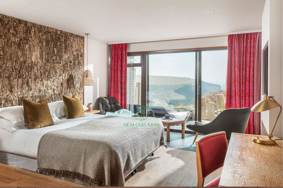 rèm vải chống nắng phòng ngủ rèm vải chống nắng phòng ngủ