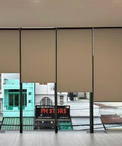 Rèm cuốn che nắng tự động văn phòng công ty Rèm cuốn che nắng tự động văn phòng công ty