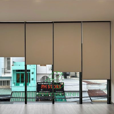 Rèm cuốn che nắng tự động văn phòng công ty