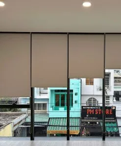 Rèm cuốn che nắng tự động văn phòng công ty Rèm cuốn che nắng tự động văn phòng công ty