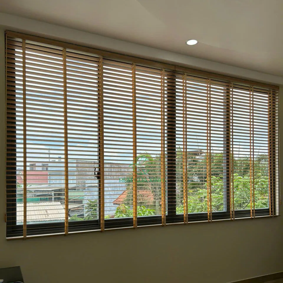 Rèm gỗ chống nắng giá rẻ tại tphcm